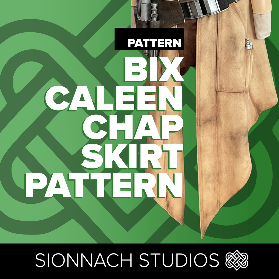 Women's Space Mechanic Chap Skirt Pattern inspired by Bix Caleen on Andor