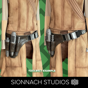 Women's Space Mechanic Tool Belt Pattern inspired by Bix Caleen on Andor