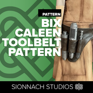 Women's Space Mechanic Tool Belt Pattern inspired by Bix Caleen on Andor