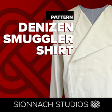 Load image into Gallery viewer, Space Wars Denizen Smuggler Shirt Pattern
