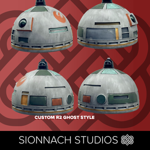 Droid Head Hanging Lamp Decoration Inspired by Galaxy's Edge