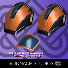 Load image into Gallery viewer, Space Wars Mandalorian Honor Pauldrons - STL Files for 3D Printing
