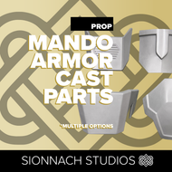 Space Wars Space Merc Inspired Resin and Rubber Small Armor Parts