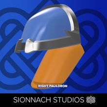 Load image into Gallery viewer, Space Wars Mandalorian Strength Pauldrons - STL Files for 3D Printing
