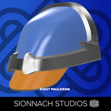 Load image into Gallery viewer, Space Wars Mandalorian Strength Pauldrons - STL Files for 3D Printing
