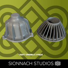 Load image into Gallery viewer, Star Wars Inspired Light Fixture Greebles
