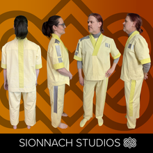 Load image into Gallery viewer, Space Wars Lina Soh Hospital Scrubs Pattern Inspired by Kleya Marki on Andor
