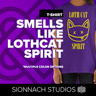 Loth Cat Spirit Short-Sleeve Unisex T-Shirt