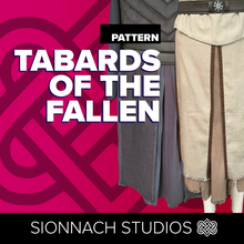 Load image into Gallery viewer, Tabards of the Fallen Pattern inspired by Baylan Skoll ad Shin Hati on Ahsoka
