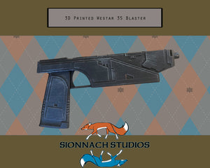 Star Wars Rebels Inspired -  Westar 35 Blaster - 3D Printed Prop