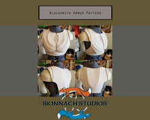 Load image into Gallery viewer, Blacksmith Armor Pattern inspired by The Armorer (from The Mandalorian)
