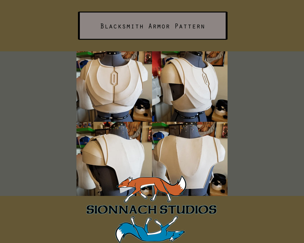 Blacksmith Armor Pattern inspired by The Armorer (from The Mandalorian)