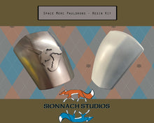 Load image into Gallery viewer, Space Merc Bo-Katan Mandalorian Inspired Resin and Rubber Shoulder Armor Pauldrons
