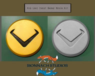 Kid Loki Inspired Chest Badge for Cosplay - Resin Kit
