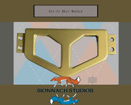 Macross/Robotech Inspired Pilot Belt Buckle