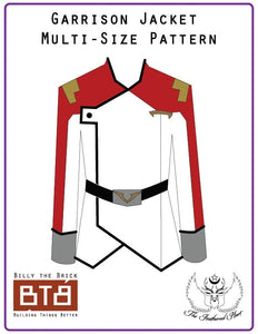 Voltron Inspired Galaxy Garrison Jacket Pattern for Cosplay