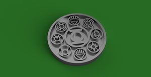 Green Lantern - Lantern Corps Disc - 3D Printed Kit