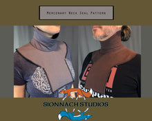 Load image into Gallery viewer, Space Mercenary Neck Seal Pattern

