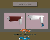 Westar 35 Blaster Inspired by Sabine Wren from Star Wars Rebels Prop Replica STL Files for 3D Printing