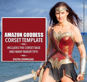 Amazon Goddess Template Bundle - Includes 7 patterns!  Digital Download