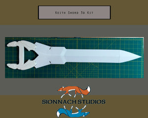 Voltron Inspired Prop Keith Sword and Bayard for Cosplay - 3D Printed Kit